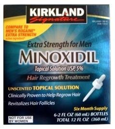 生髮,生髮水-KirkLand 5% Minoxidil 生髮水6瓶裝(可用6個月)(2023/07到期)