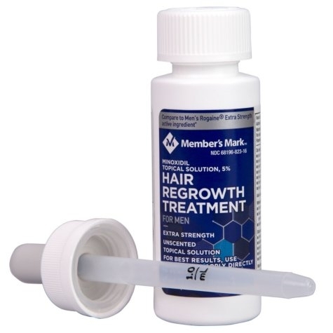 生髮水,落健,落建,生髮-Member's Mark 5% minoxidil 補充6罐(買6組送滴管)(2026/03到期)